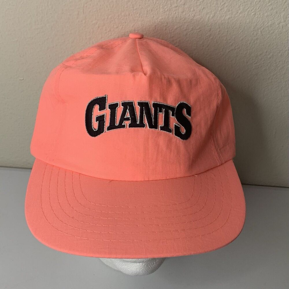 Vtg Annco San Francisco Giants Snapback Hat Cap MLB Pink Adjustable 90’s